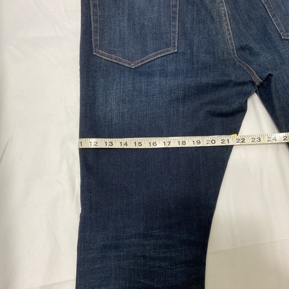 J CREW MEN MERCANTILE FLEX STRAIGHT BLUE JEANS. SIZE- 34,30 - Picture 7 of 11